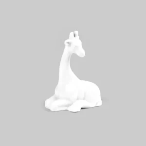 Giraffa seduta