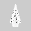 Pino neve stretto traforato
